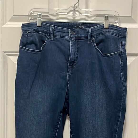 Talbots Simply Flattering Collection Deep Blue Jeggings - Picture 3 of 9